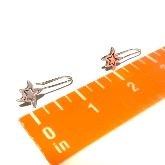 Silpada 925 Silver Star Earrings - Picture 4 of 4